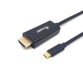 USB-C to HDMI Cable Equip 13341307101 Black 3 m
